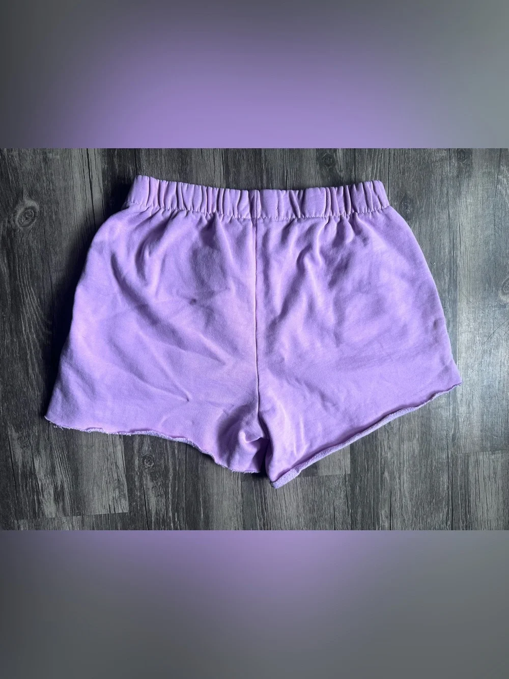 Brandy Melville Cotton Shorts Size Small Cotton Raspberry-Pink-Purple Shorts